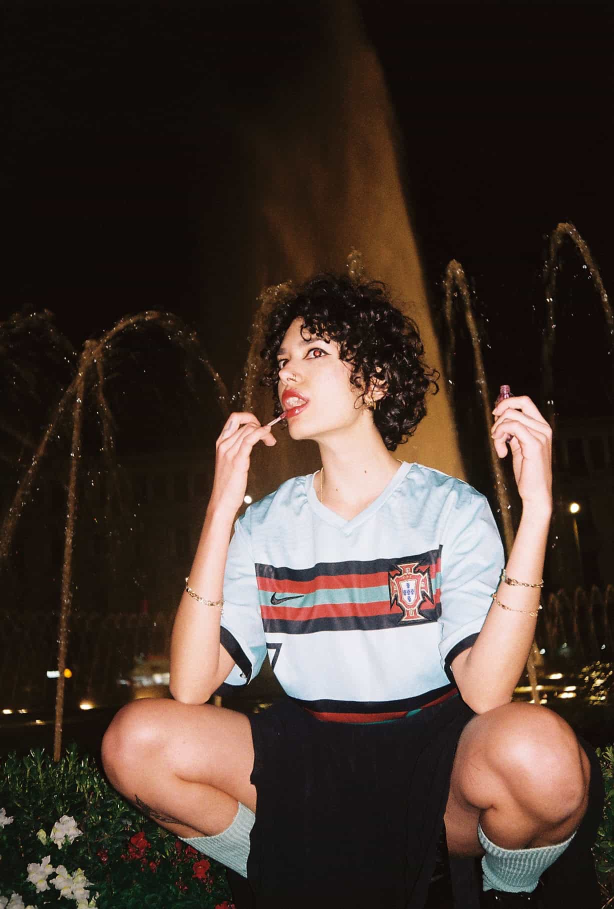 Vamp nights in football shirts